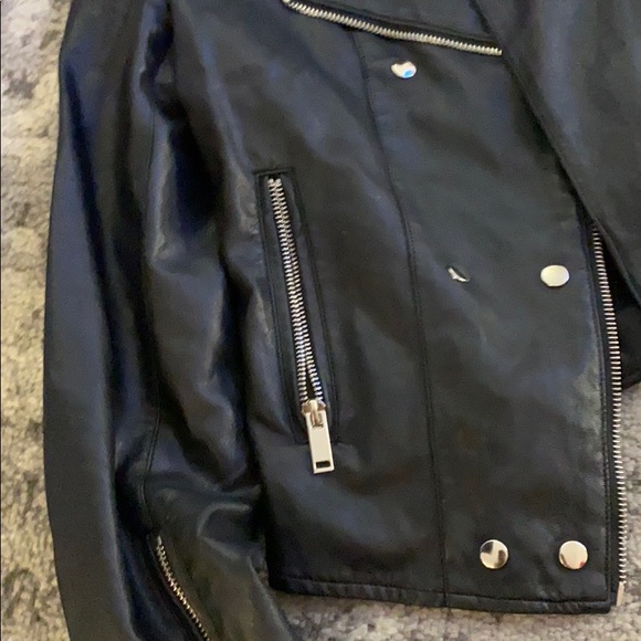 FAUX LEATHER JACKET - Picture 3 of 4
